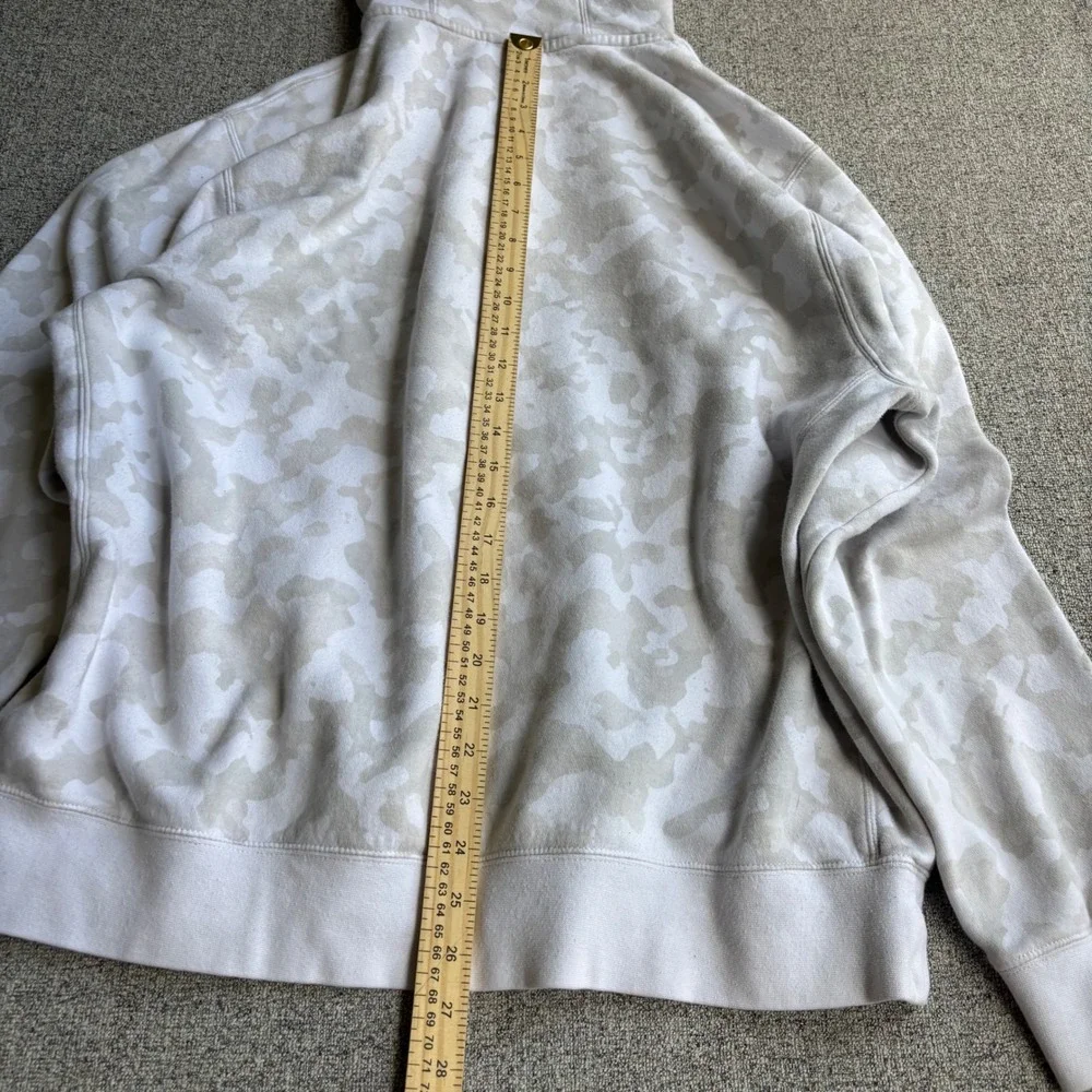 Nike‎ Hoodie Mens XL White Camo Club Fleece Pullover Sweatshirt Camouflage Logo